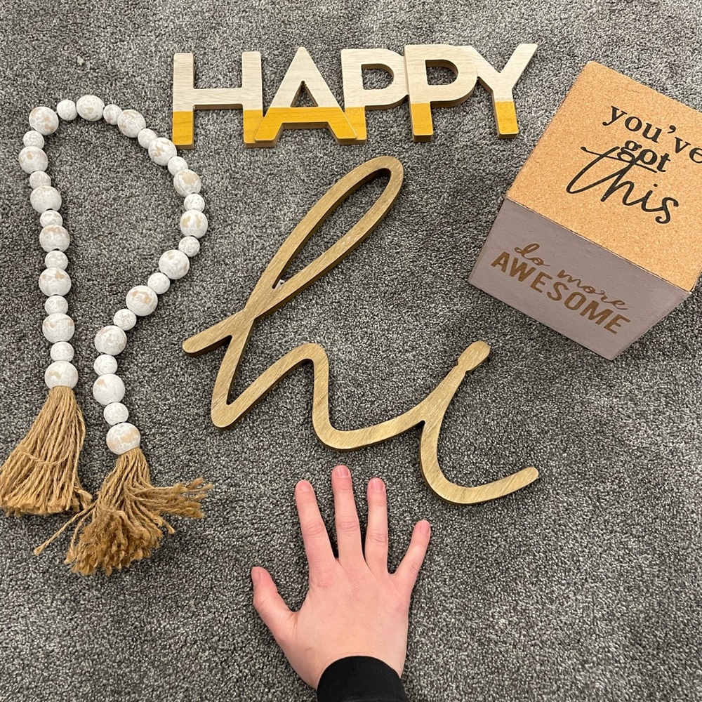 Wood decor bundle